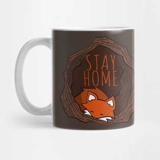 Sleeping fox Mug